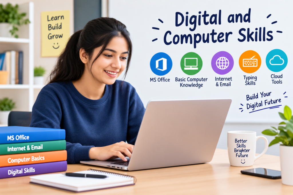 Digital and computer skills for fresher